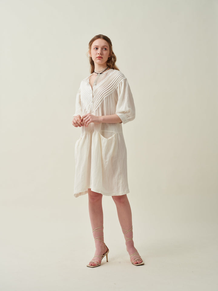 Lily 19 | linen dress with pockets