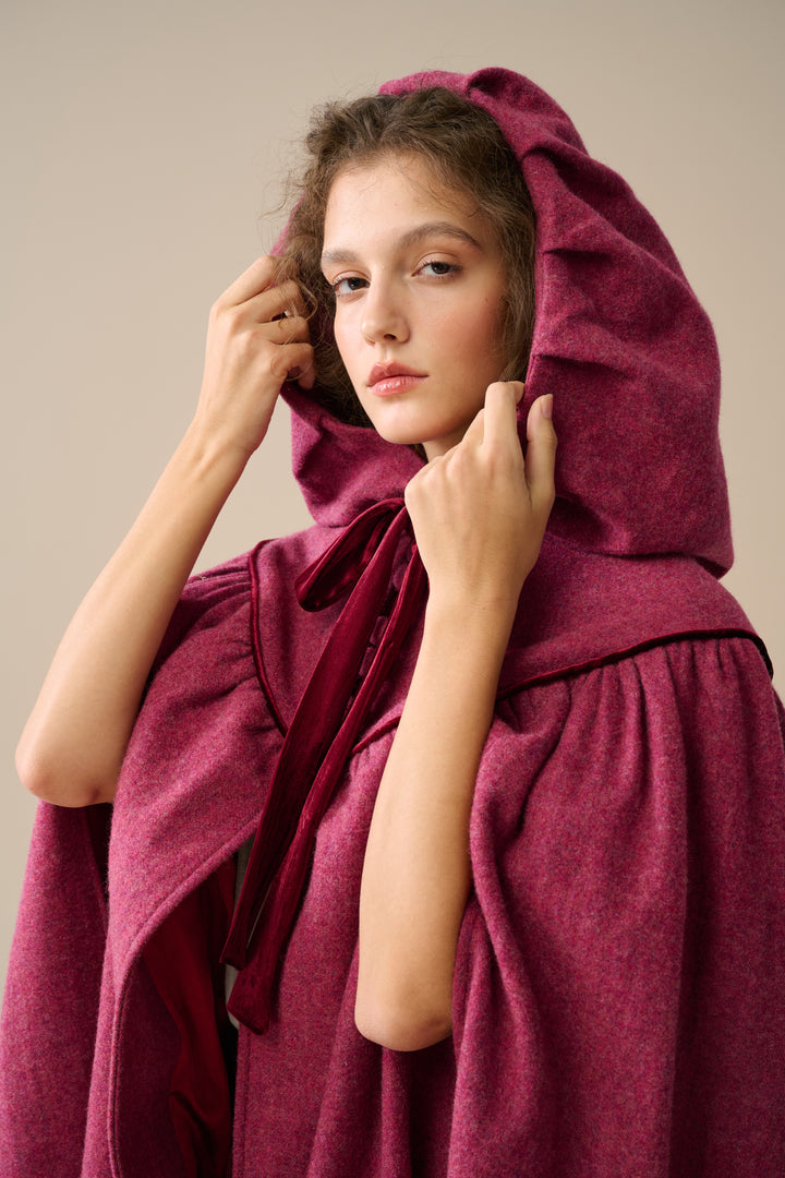 Perfumer 33 | hooded wool cloak