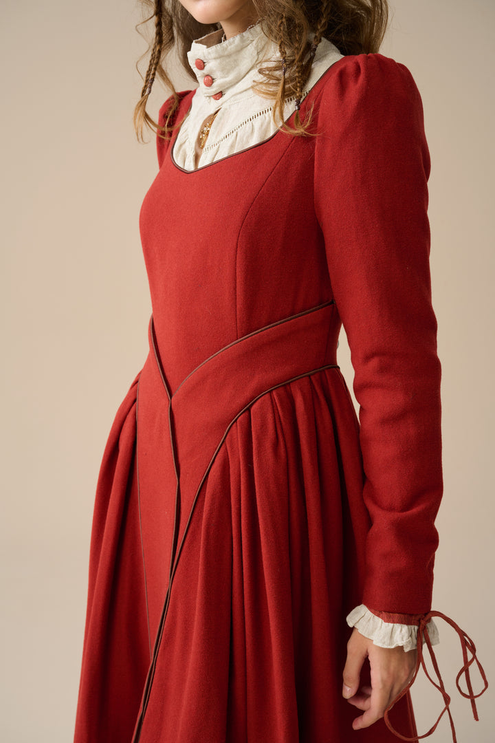 Rosalind 19 | Vintage victorian wool dress