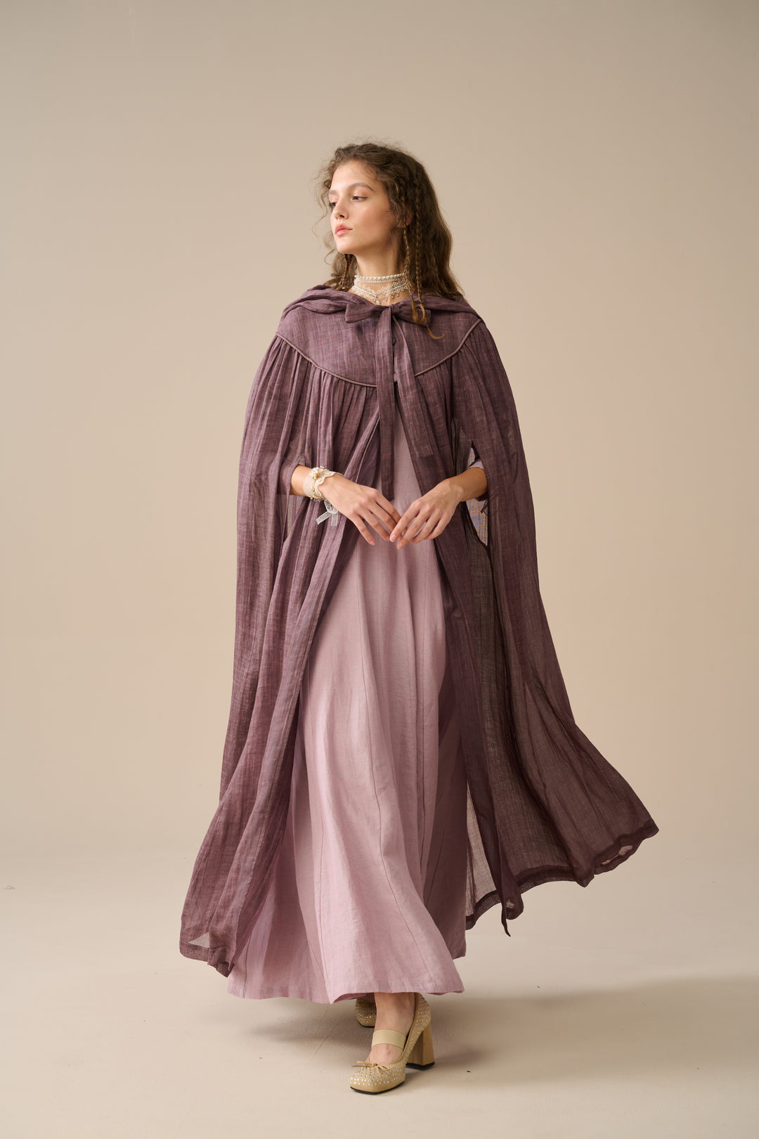 Venus 24 | Fairy Linen Hooded Cloak