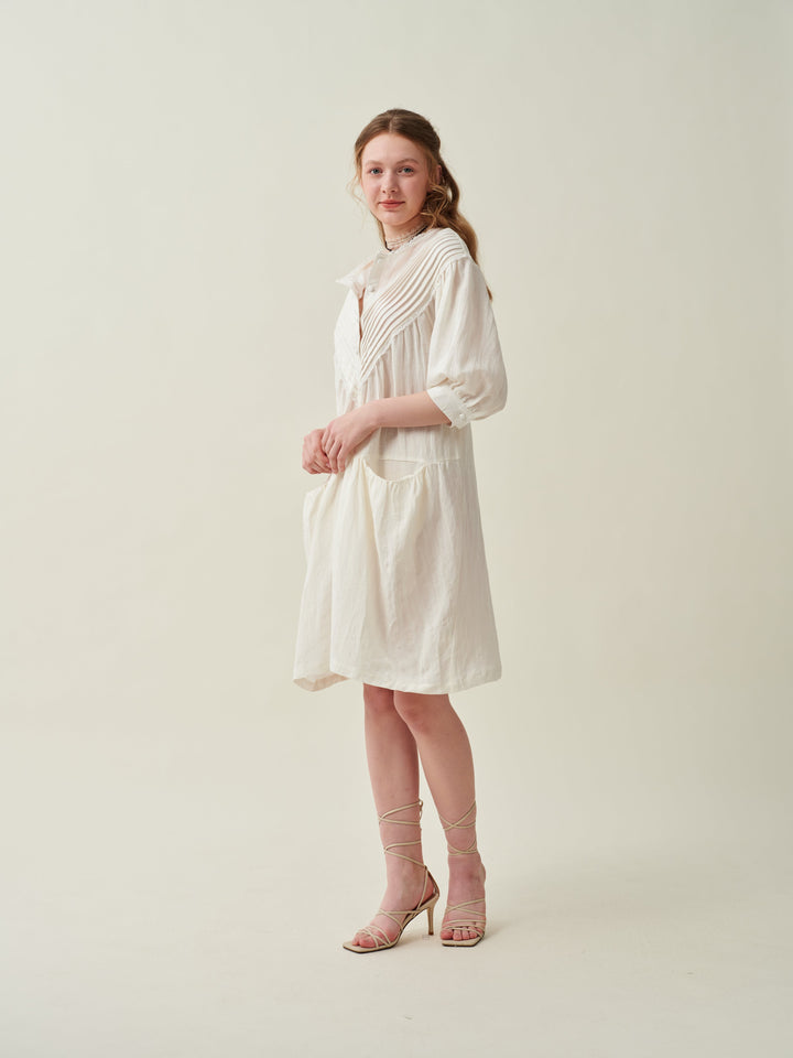 Lily 19 | linen dress with pockets