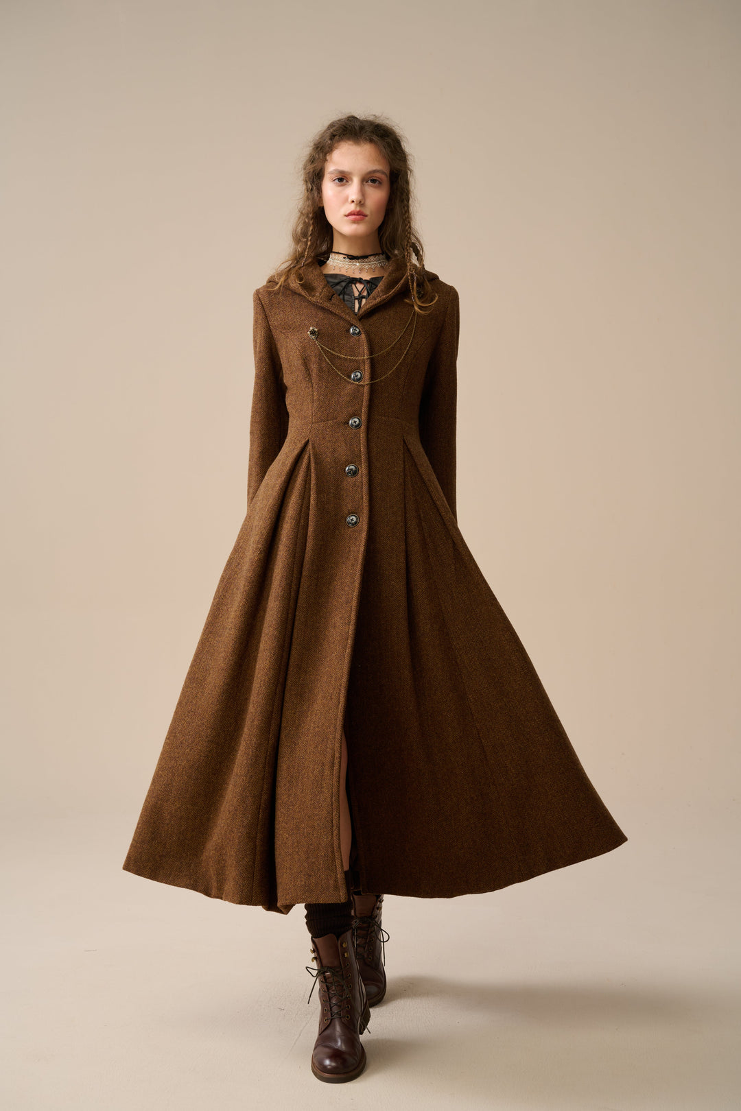 My Fair Lady 26 | Hooded Wool Coat