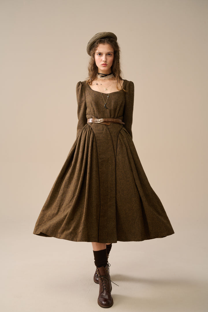 Rosalind 19 | Vintage victorian wool dress