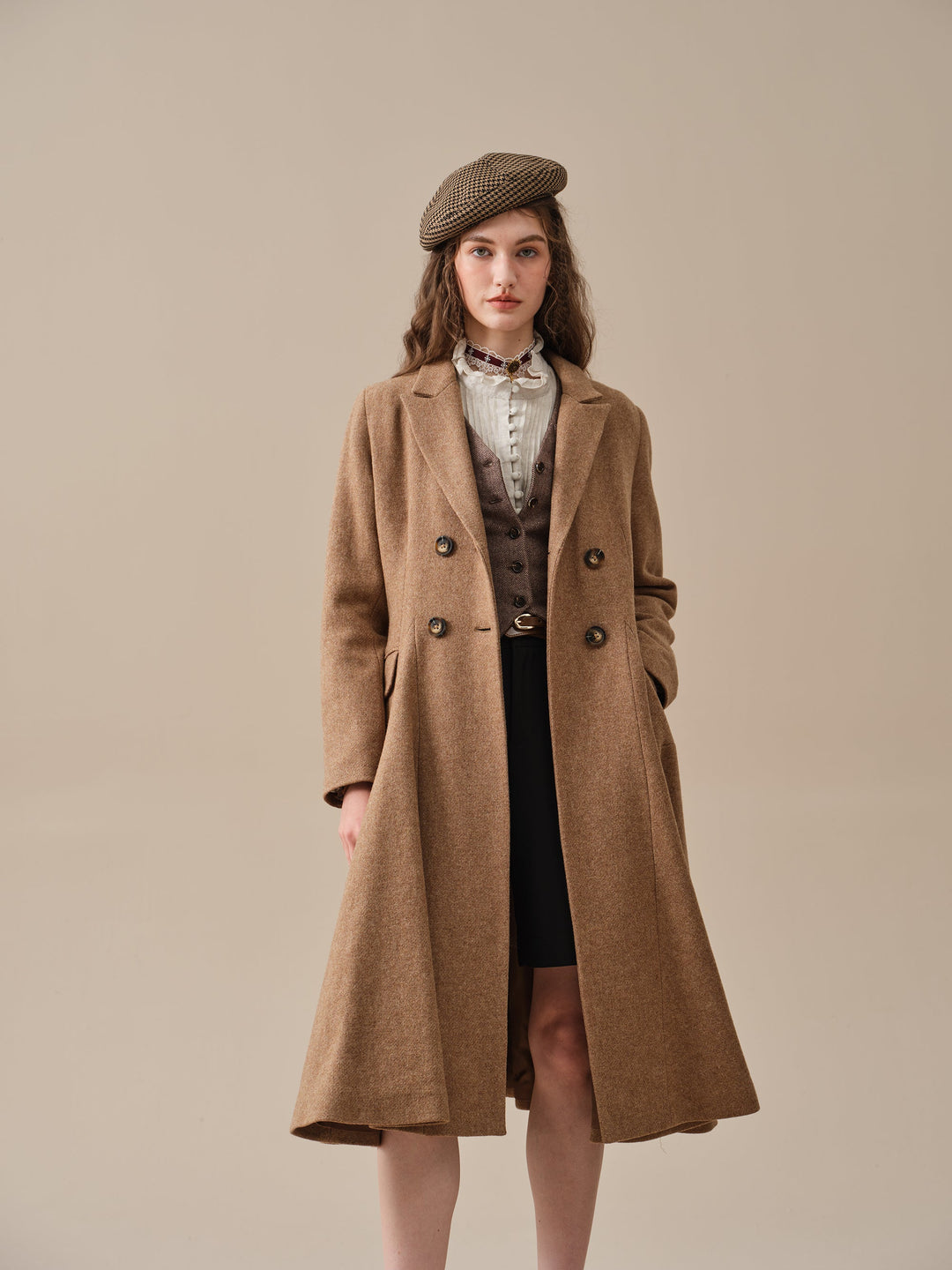 The Roman Holiday 17 | 100% wool classic coat