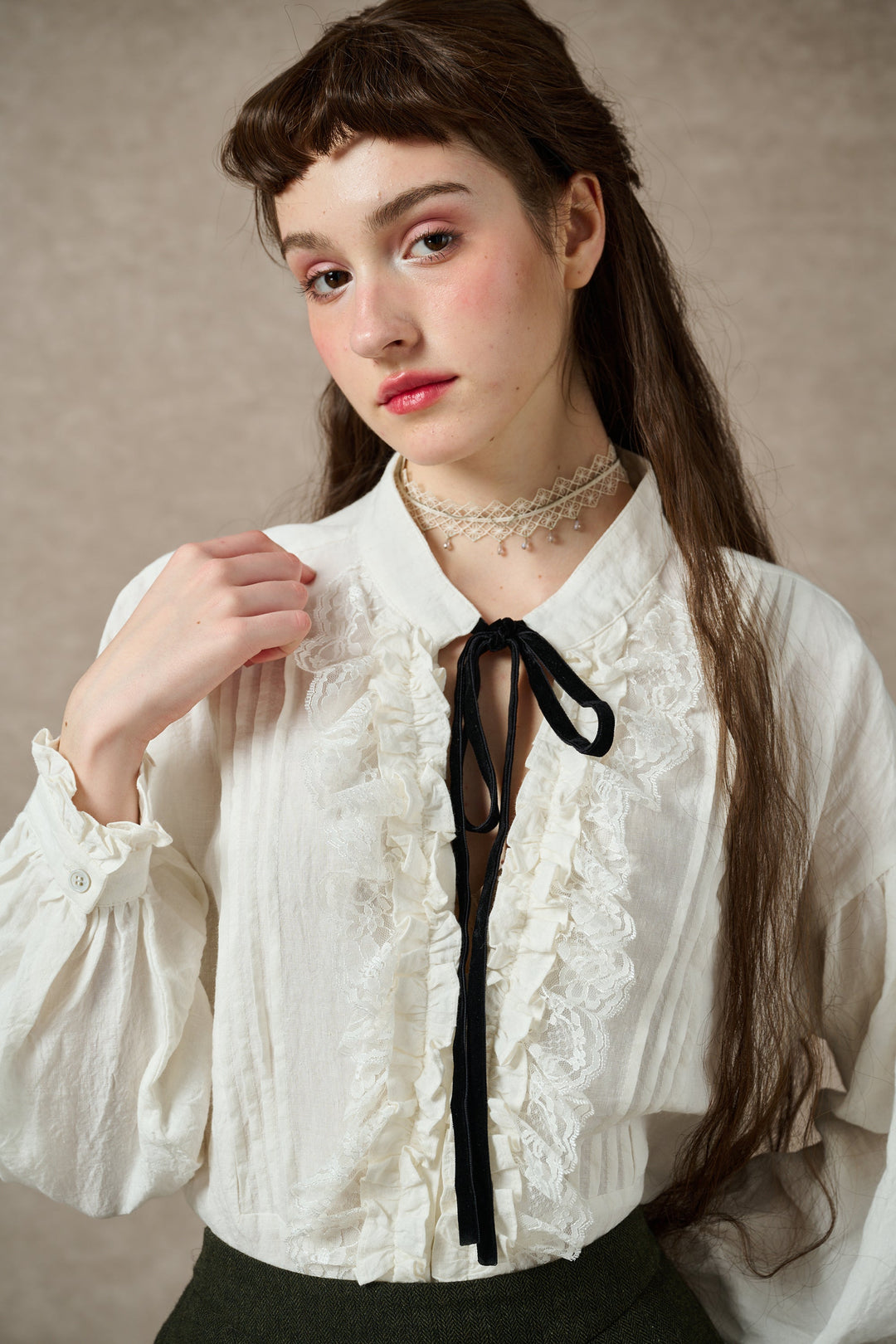 Selena 22 | Victorian Ruffled Blouse