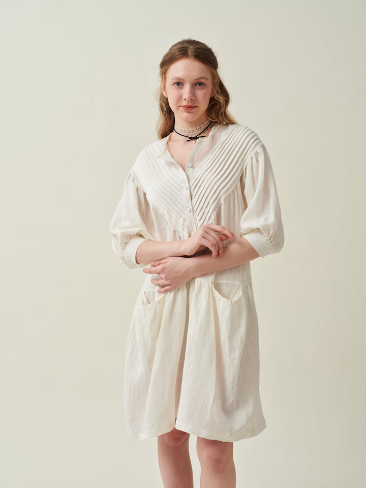 Lily 19 | linen dress with pockets