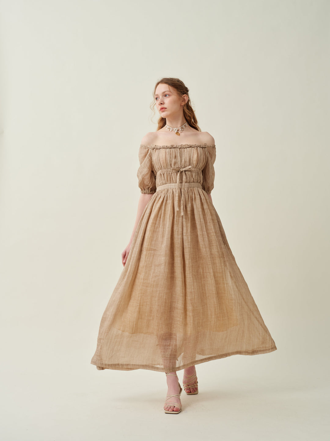 Osmanthus 01 | maxi linen dress