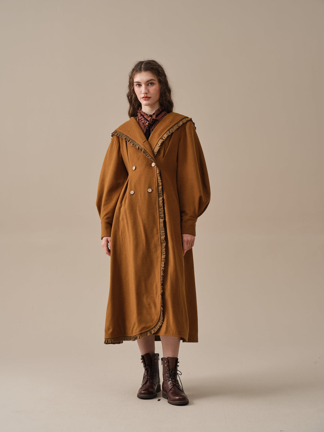 Jacques 25| long hooded victorian coat (100% wool)