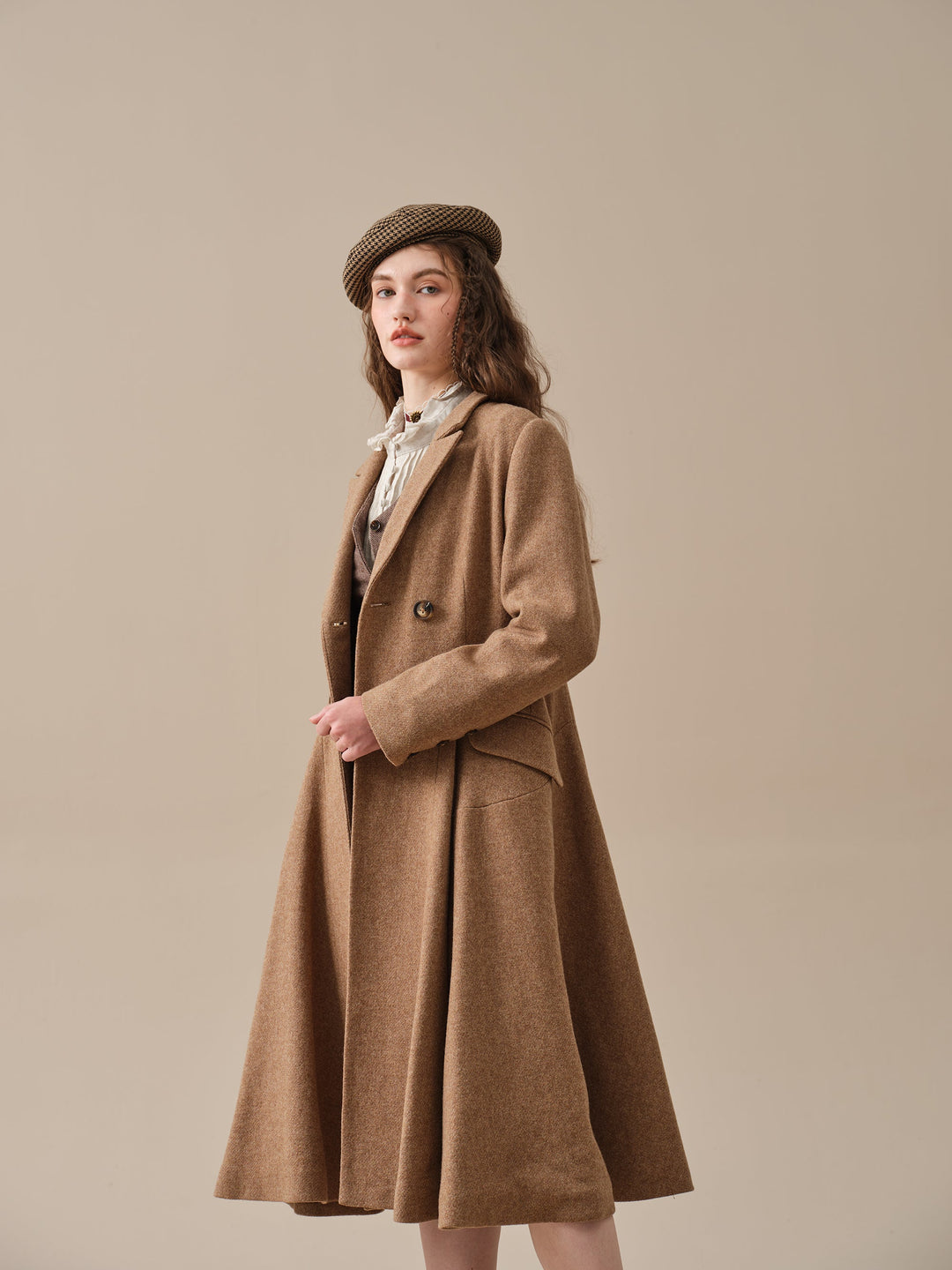 The Roman Holiday 17 | 100% wool classic coat