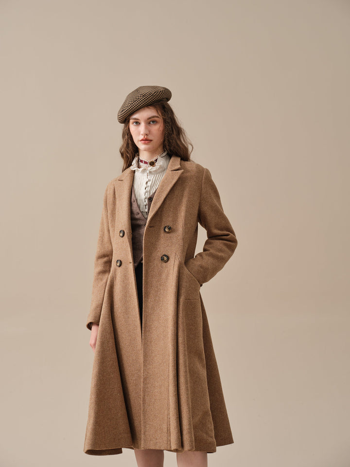 The Roman Holiday 17 | 100% wool classic coat