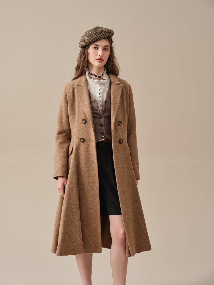 The Roman Holiday 17 | 100% wool classic coat