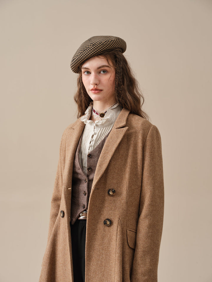 The Roman Holiday 17 | 100% wool classic coat