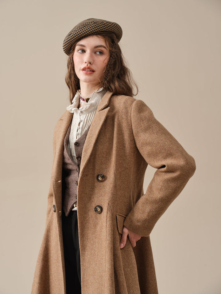 The Roman Holiday 17 | 100% wool classic coat