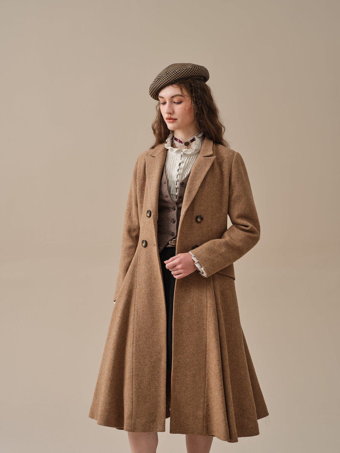 The Roman Holiday 17 | 100% wool classic coat