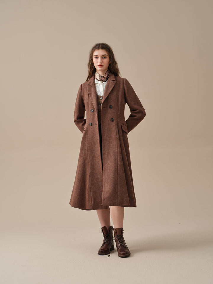 The Roman Holiday 17 | 100% wool classic coat