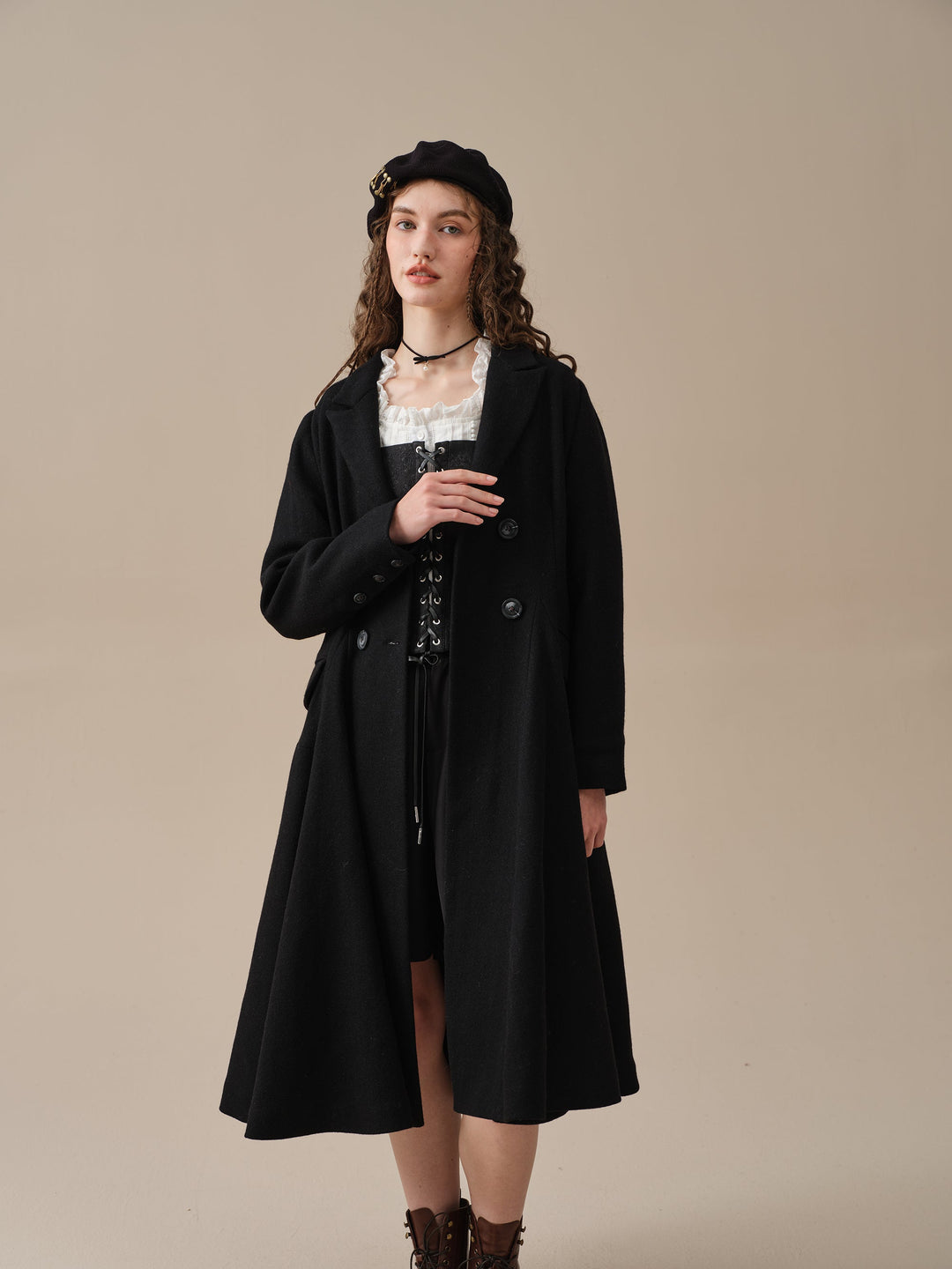 The Roman Holiday 17 | 100% wool classic coat