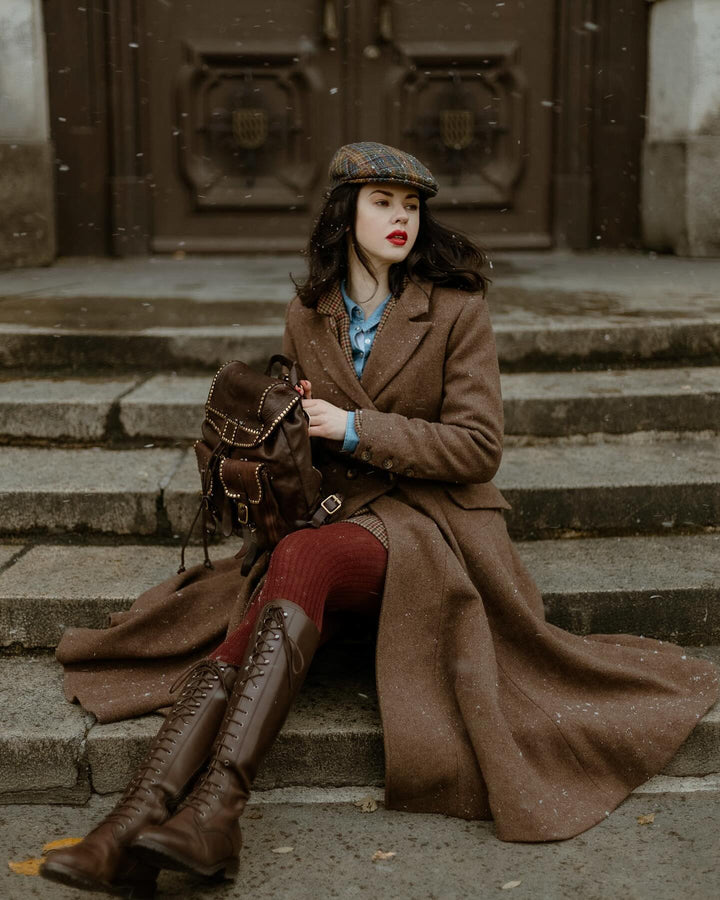 The Roman Holiday 17 | 100% wool classic coat