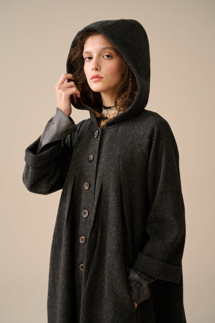 Academy 06 | hooded wool coat jacket