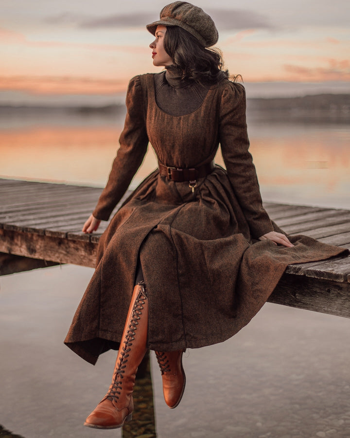 Rosalind 19 | Vintage victorian wool dress