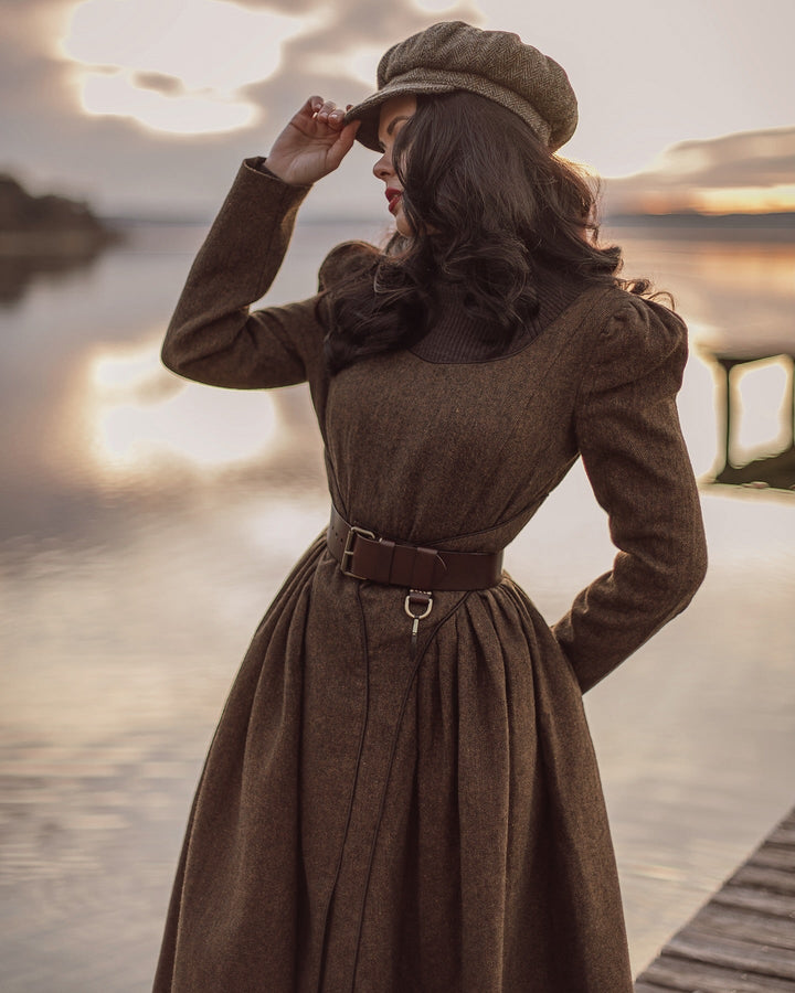 Rosalind 19 | Vintage victorian wool dress