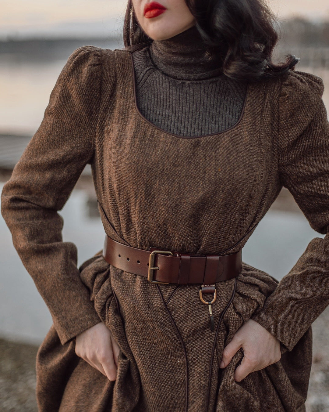 Rosalind 19 | Vintage victorian wool dress