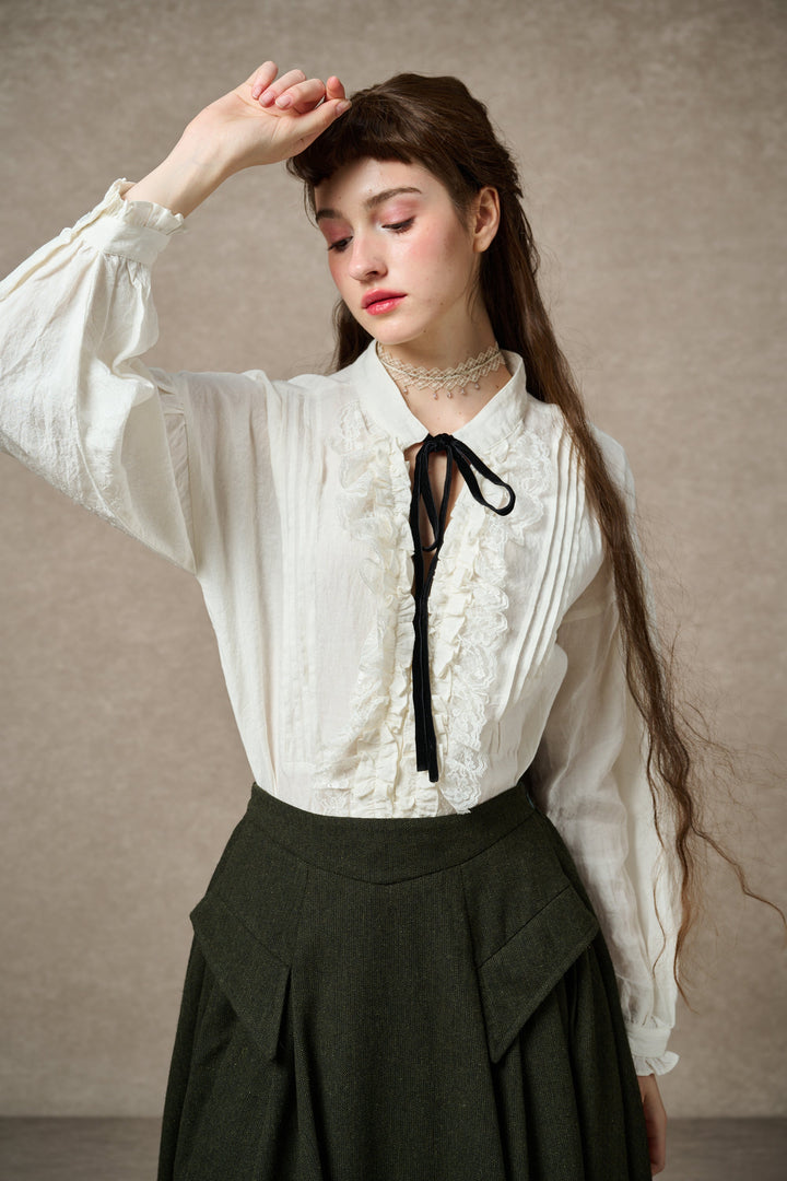 Selena 22 | Victorian Ruffled Blouse