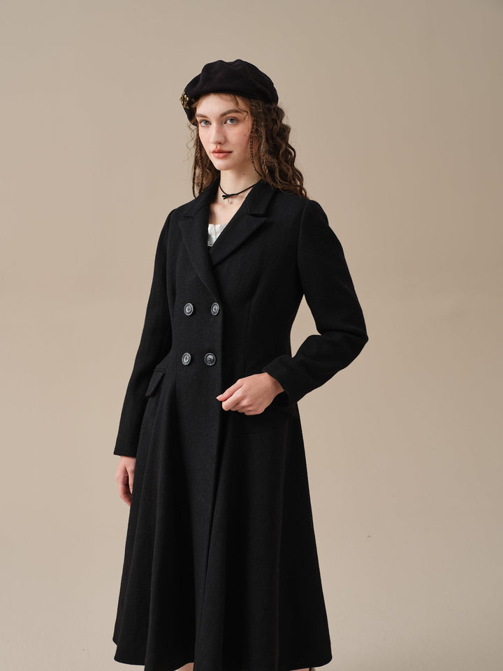 The Roman Holiday 17 | 100% wool classic coat