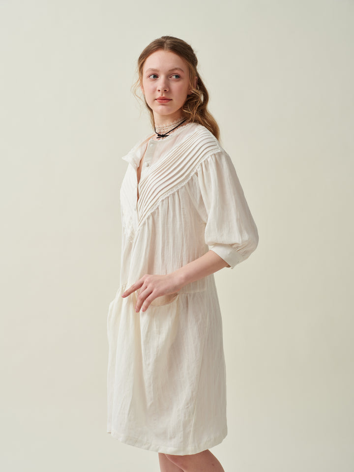 Lily 19 | linen dress with pockets