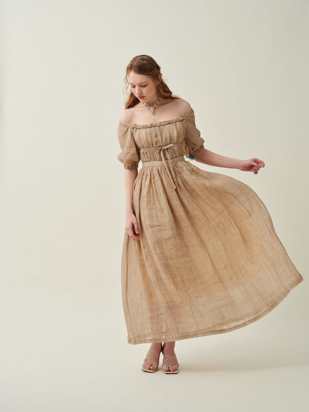 Osmanthus 01 | maxi linen dress