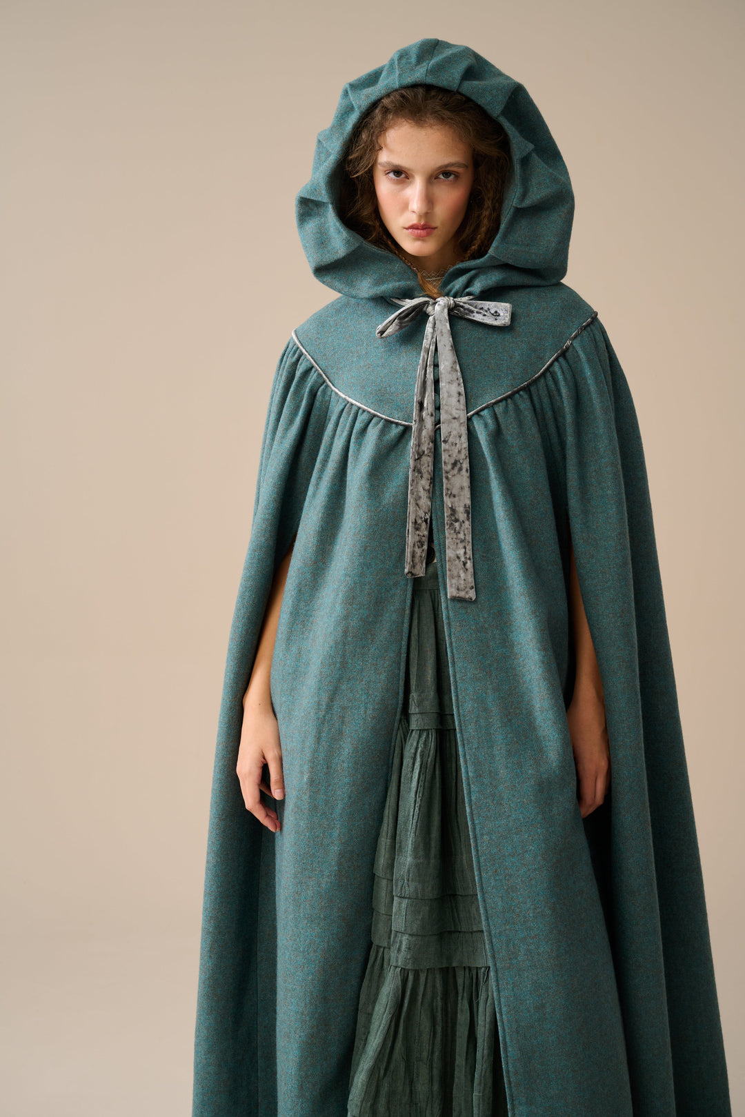 Perfumer 33 | hooded wool cloak