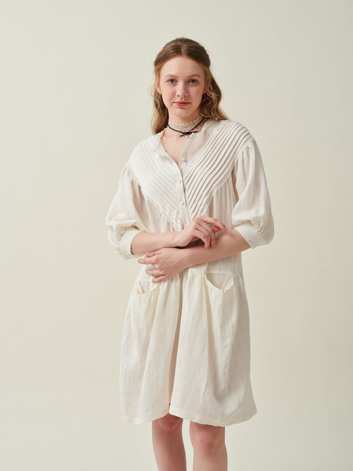 Lily 19 | linen dress with pockets