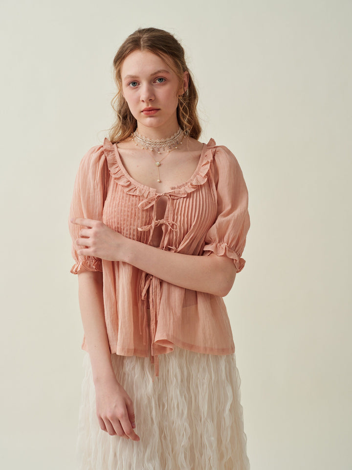 Louise 11 | handmade victorian vintage linen blouse