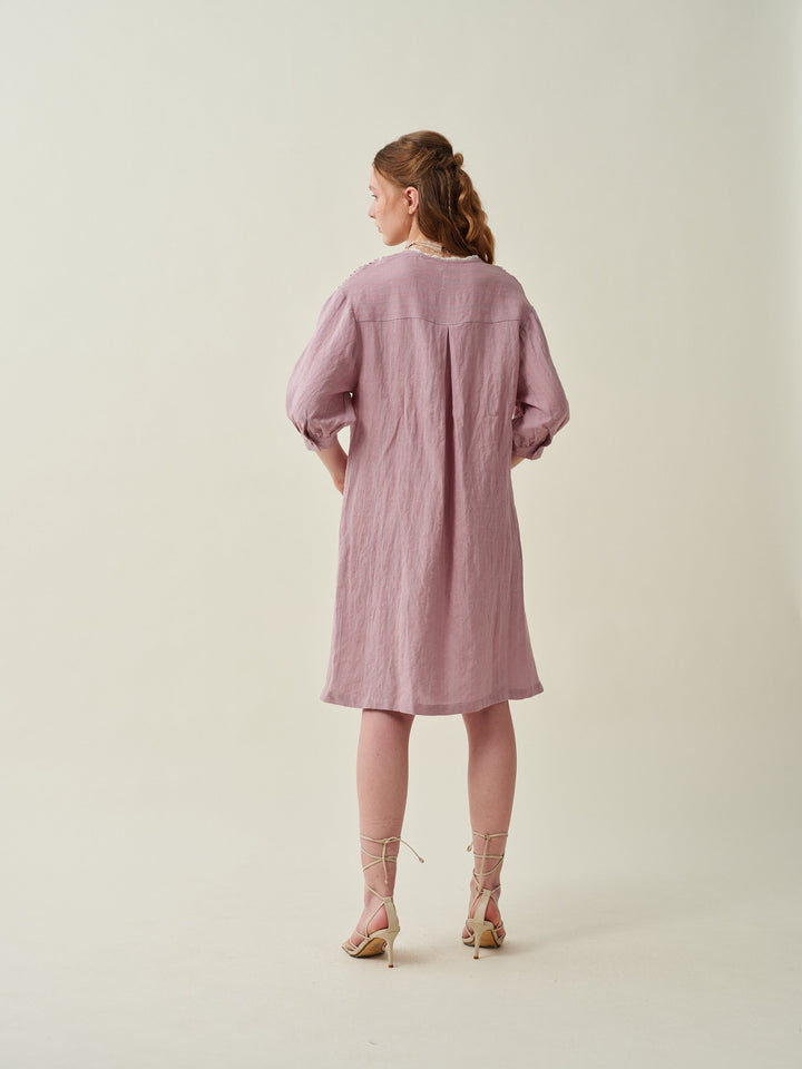 Lily 19 | linen dress with pockets