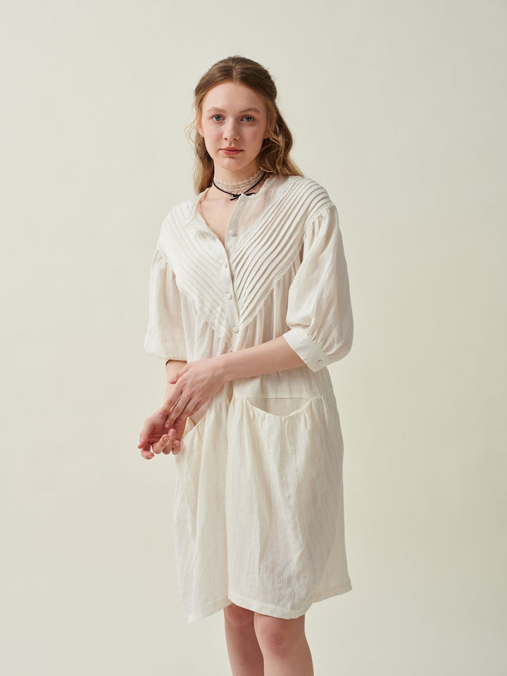 Lily 19 | linen dress with pockets