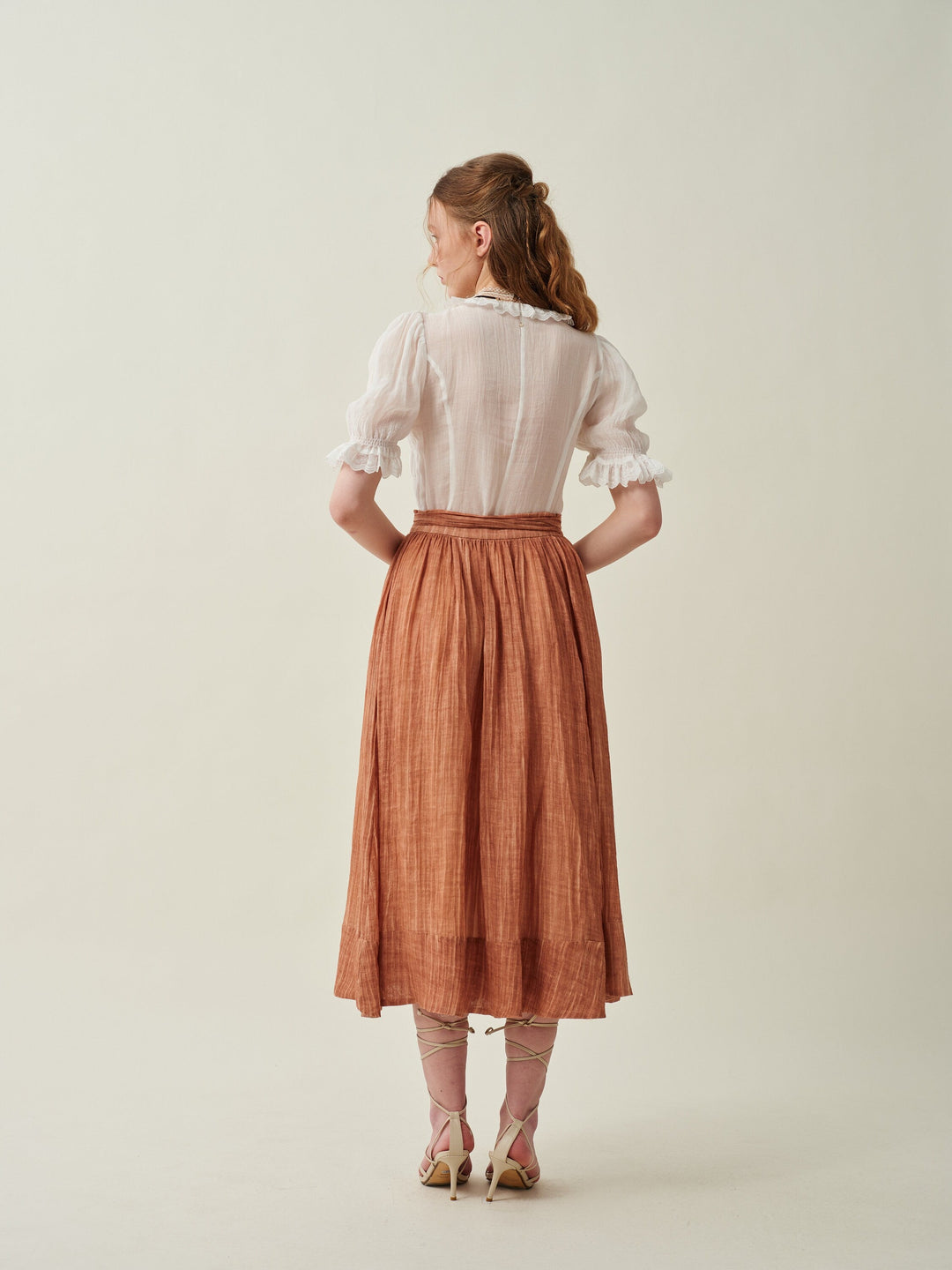 Beth 15 | flowy linen skirt