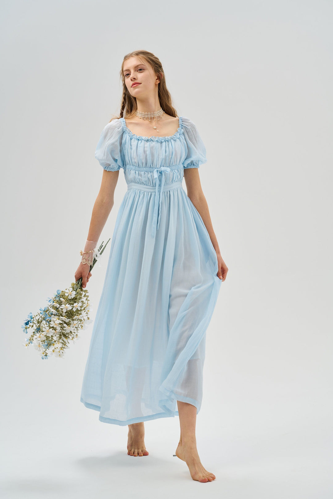 Osmanthus 01 | maxi linen dress