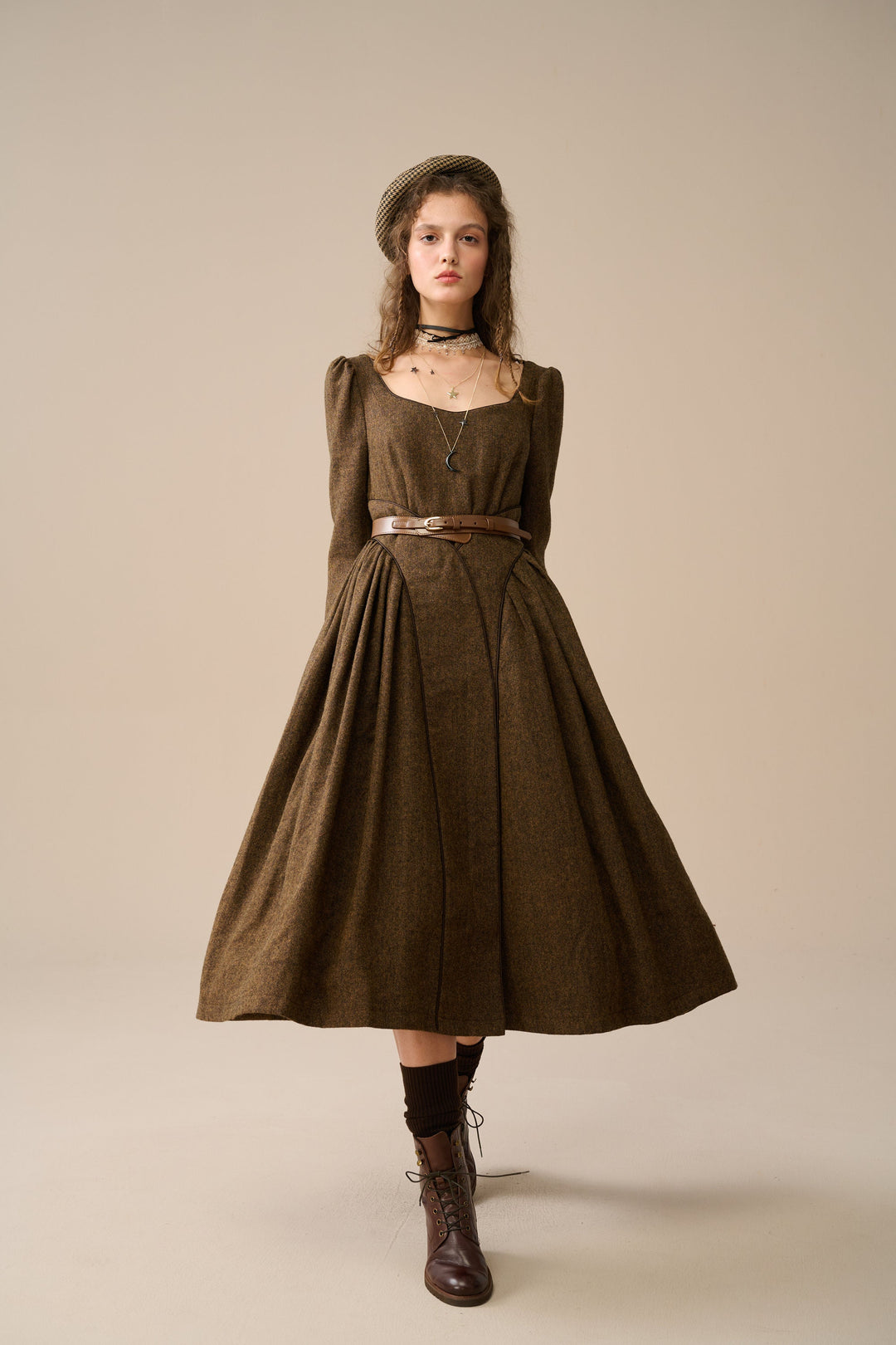 Rosalind 19 | Vintage victorian wool dress