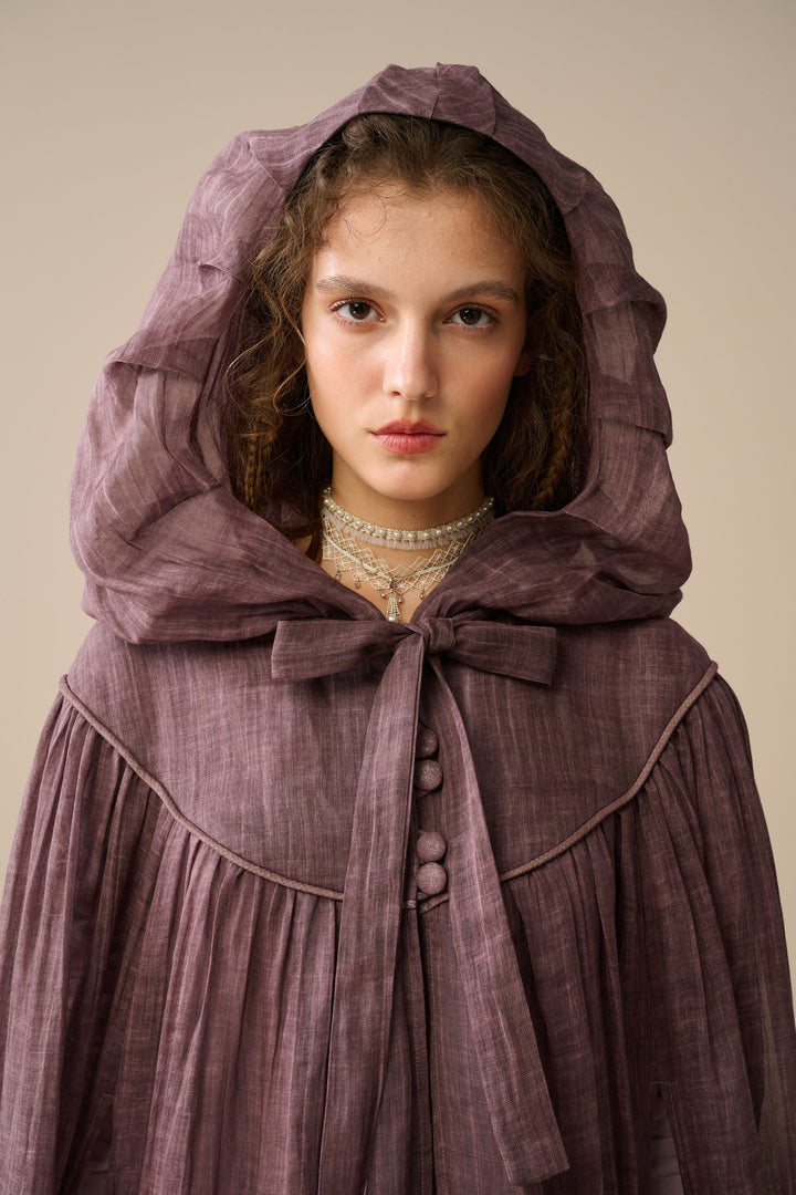 Venus 24 | Fairy Linen Hooded Cloak