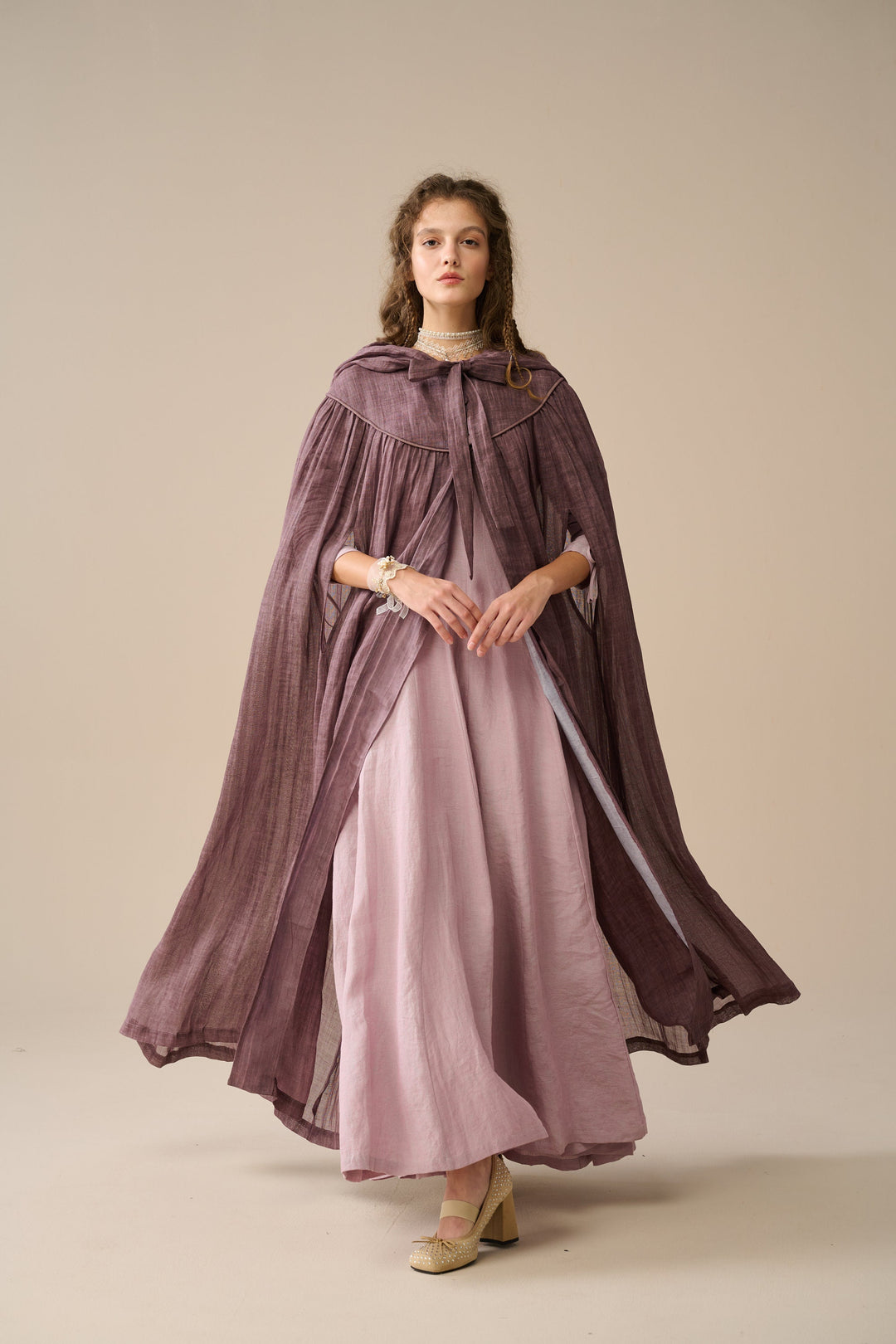 Venus 24 | Fairy Linen Hooded Cloak