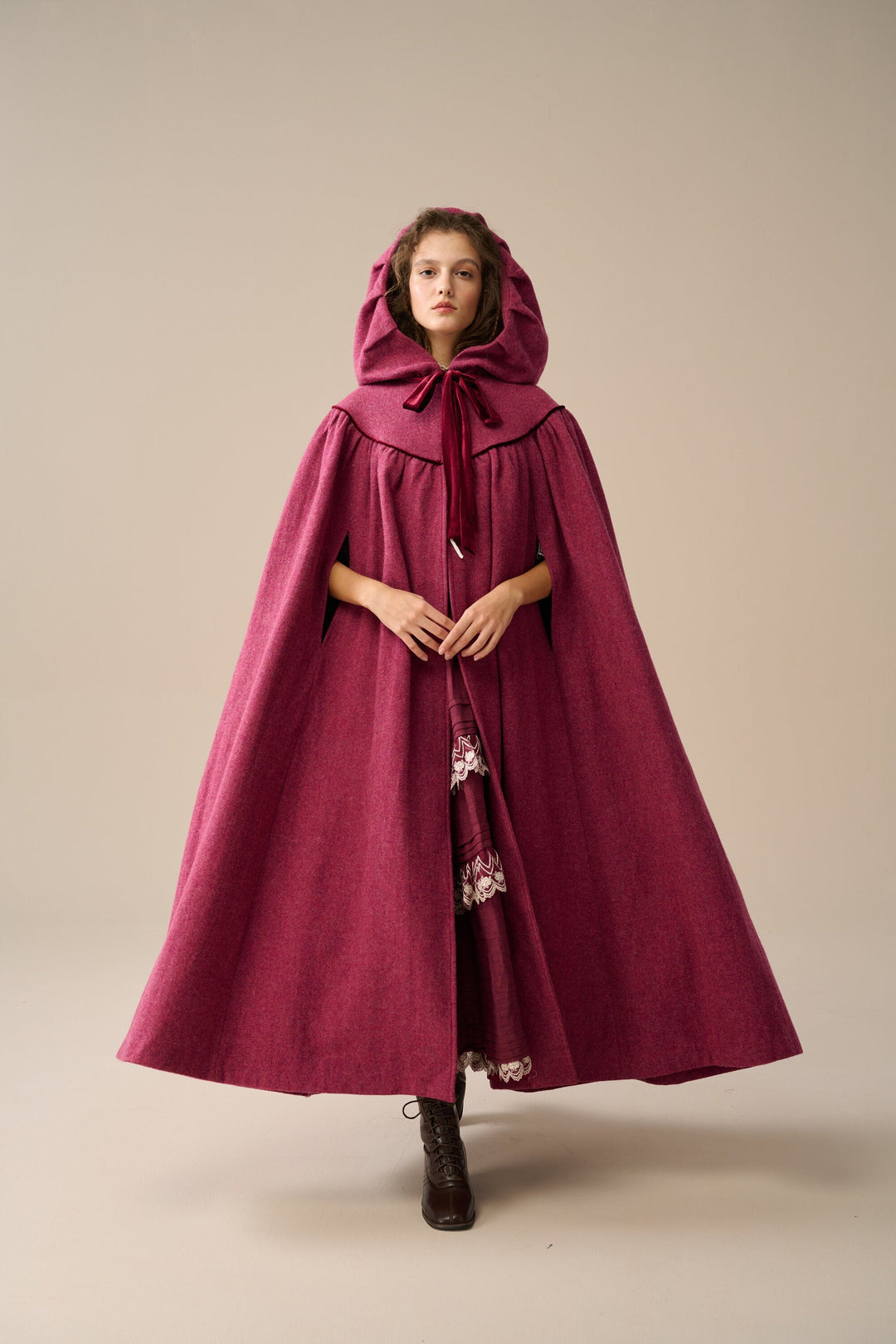 Perfumer 33 | hooded wool cloak