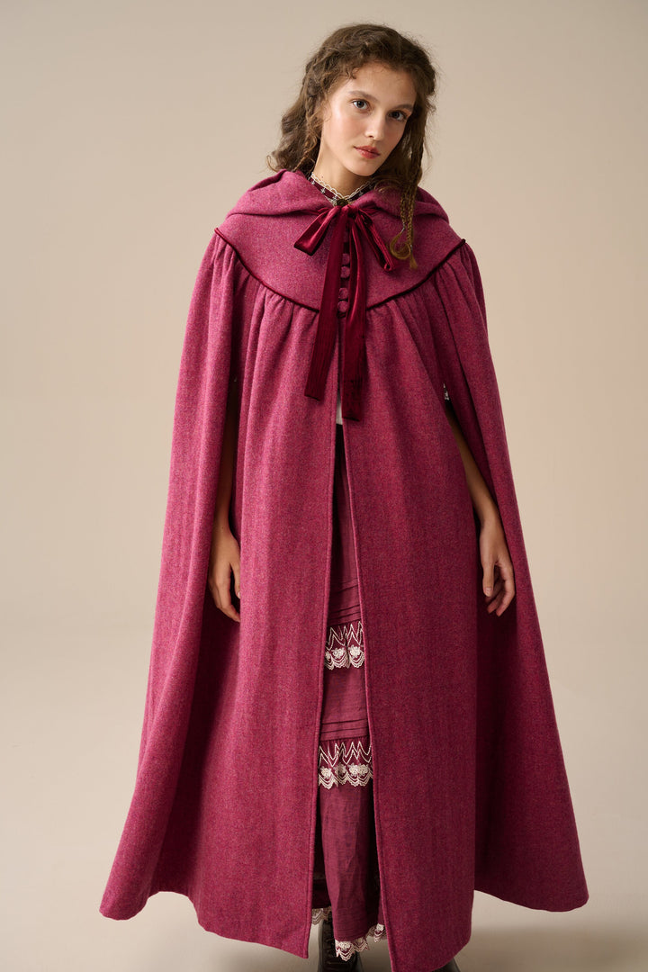 Perfumer 33 | hooded wool cloak