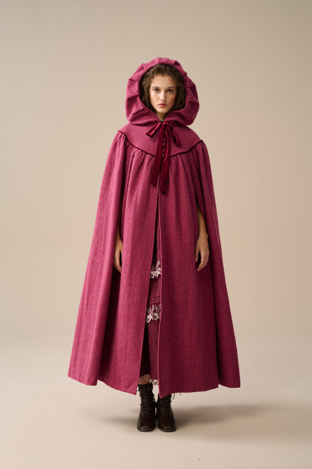 Perfumer 33 | hooded wool cloak