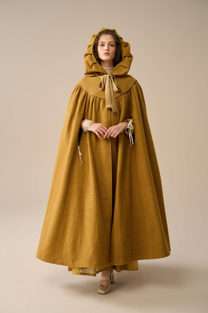 Perfumer 33 | hooded wool cloak