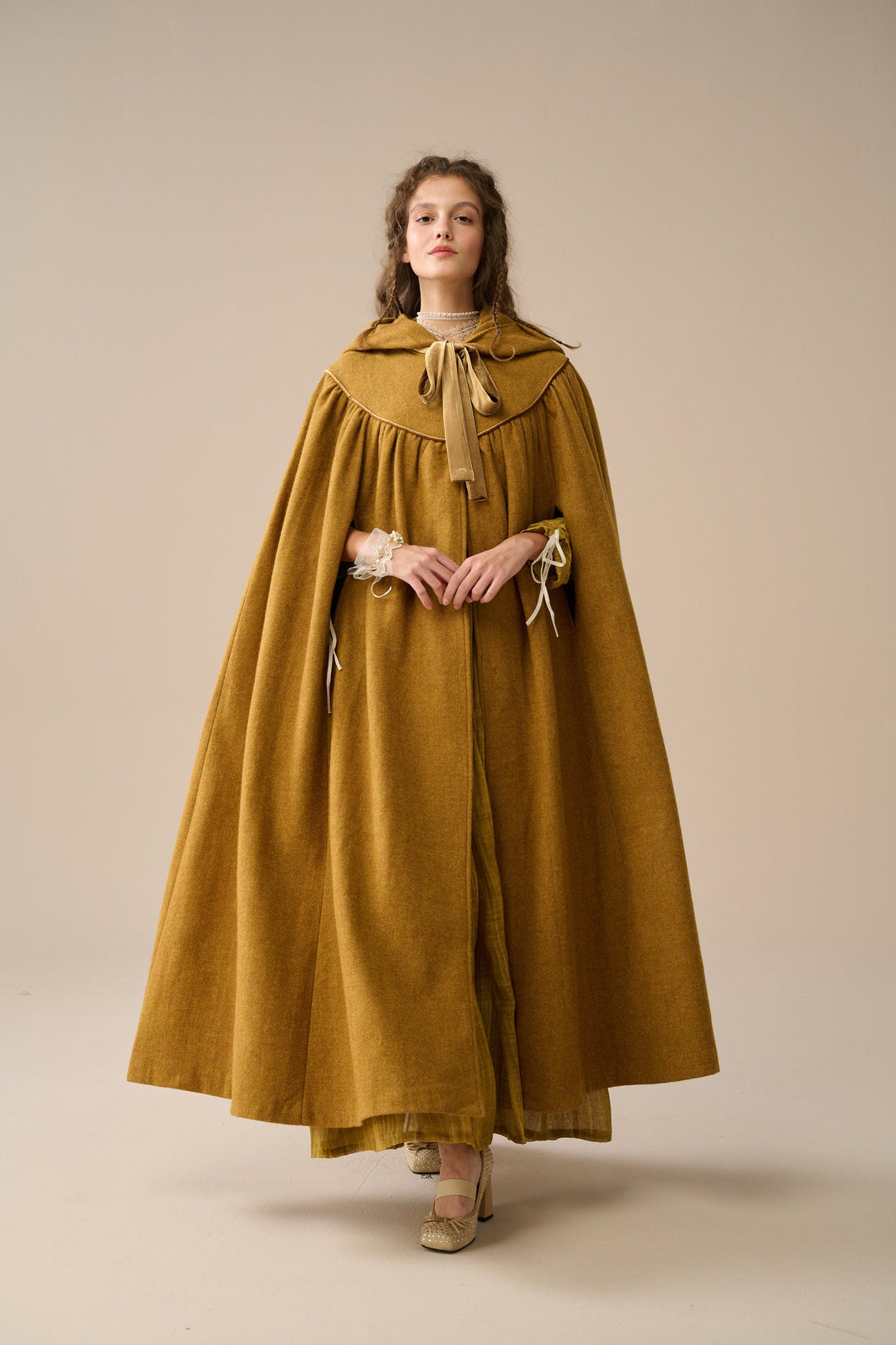 Perfumer 33 | hooded wool cloak