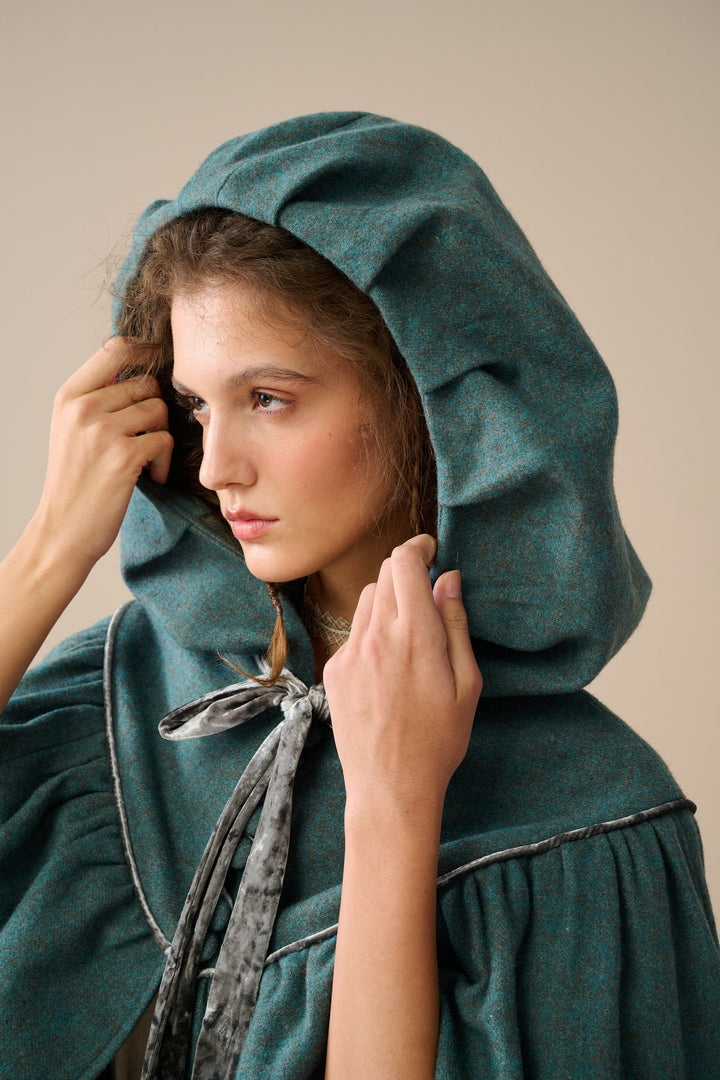 Perfumer 33 | hooded wool cloak