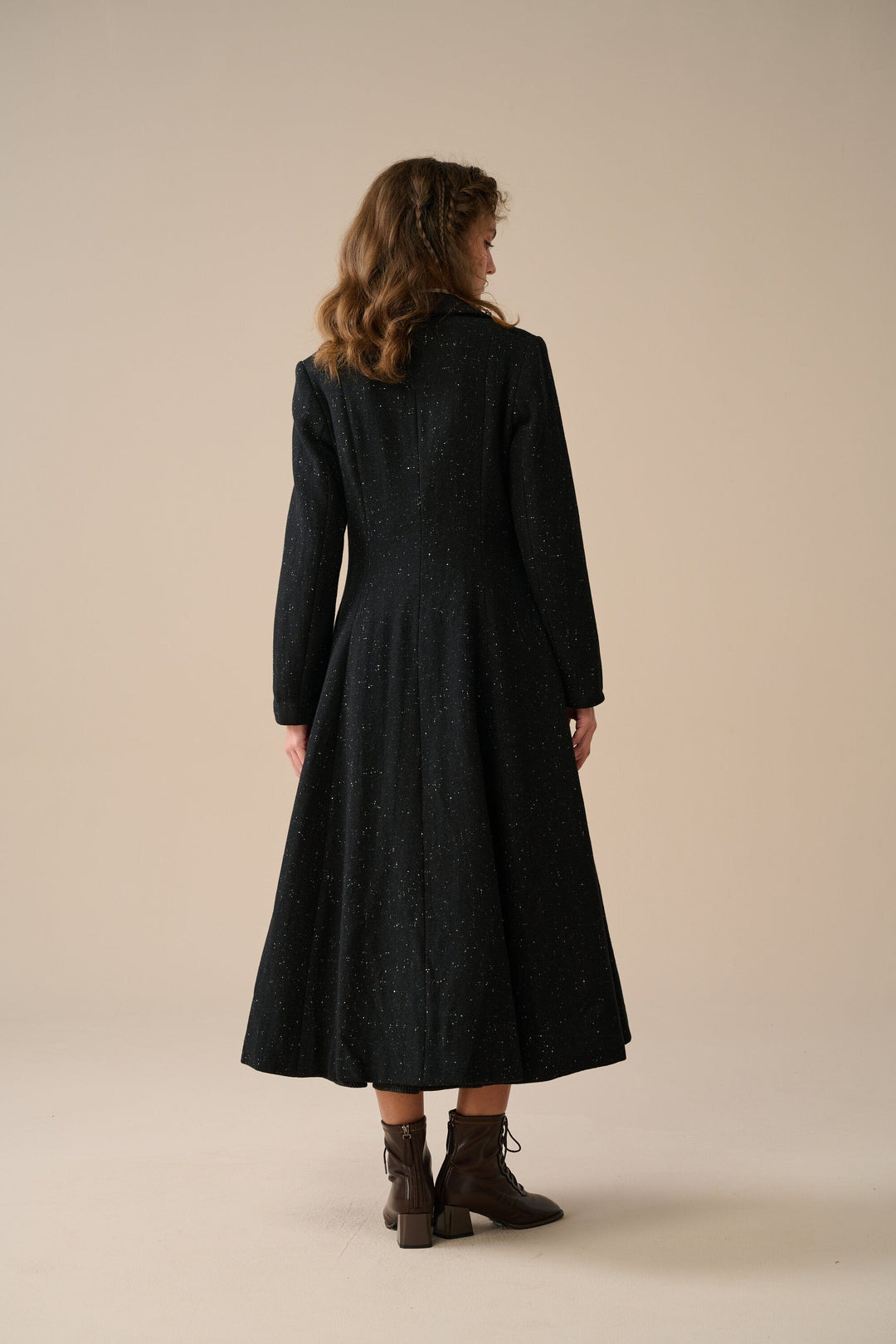 Doreen 15 |Vest-Layered 100% Wool Coat