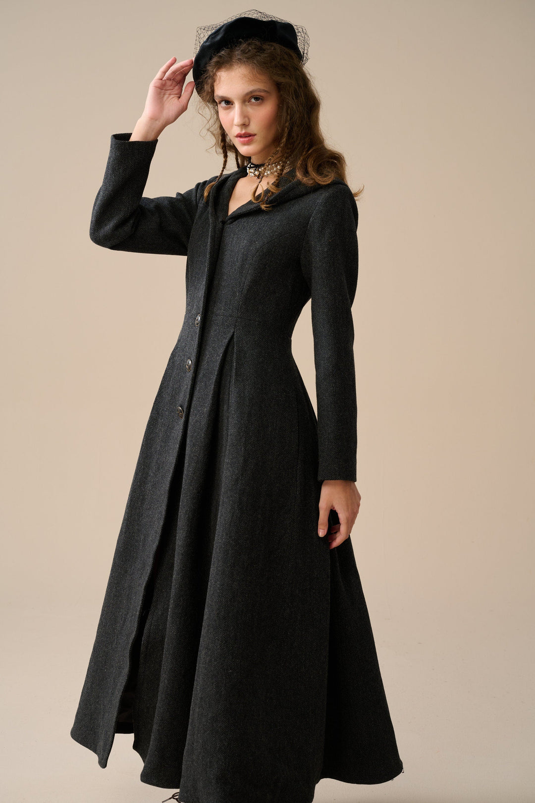 My Fair Lady 26 | Hooded Wool Coat