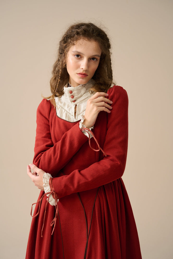 Rosalind 19 | Vintage victorian wool dress