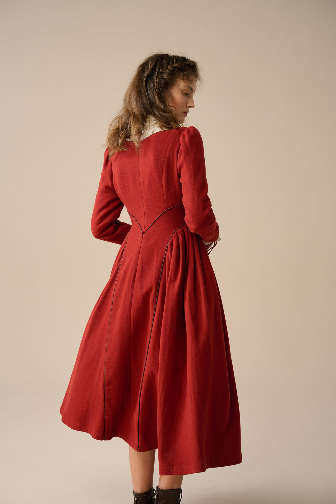 Rosalind 19 | Vintage victorian wool dress