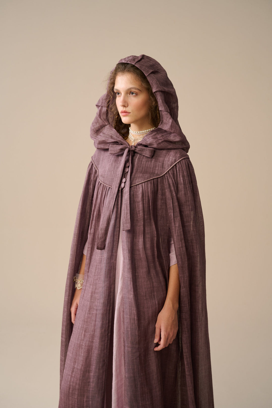 Venus 24 | Fairy Linen Hooded Cloak